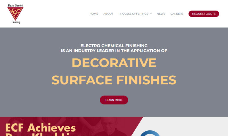 Electro Chemical Finishing